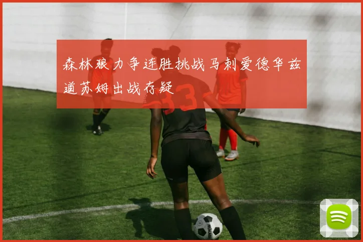 森林狼力争连胜挑战马刺爱德华兹道苏姆出战存疑